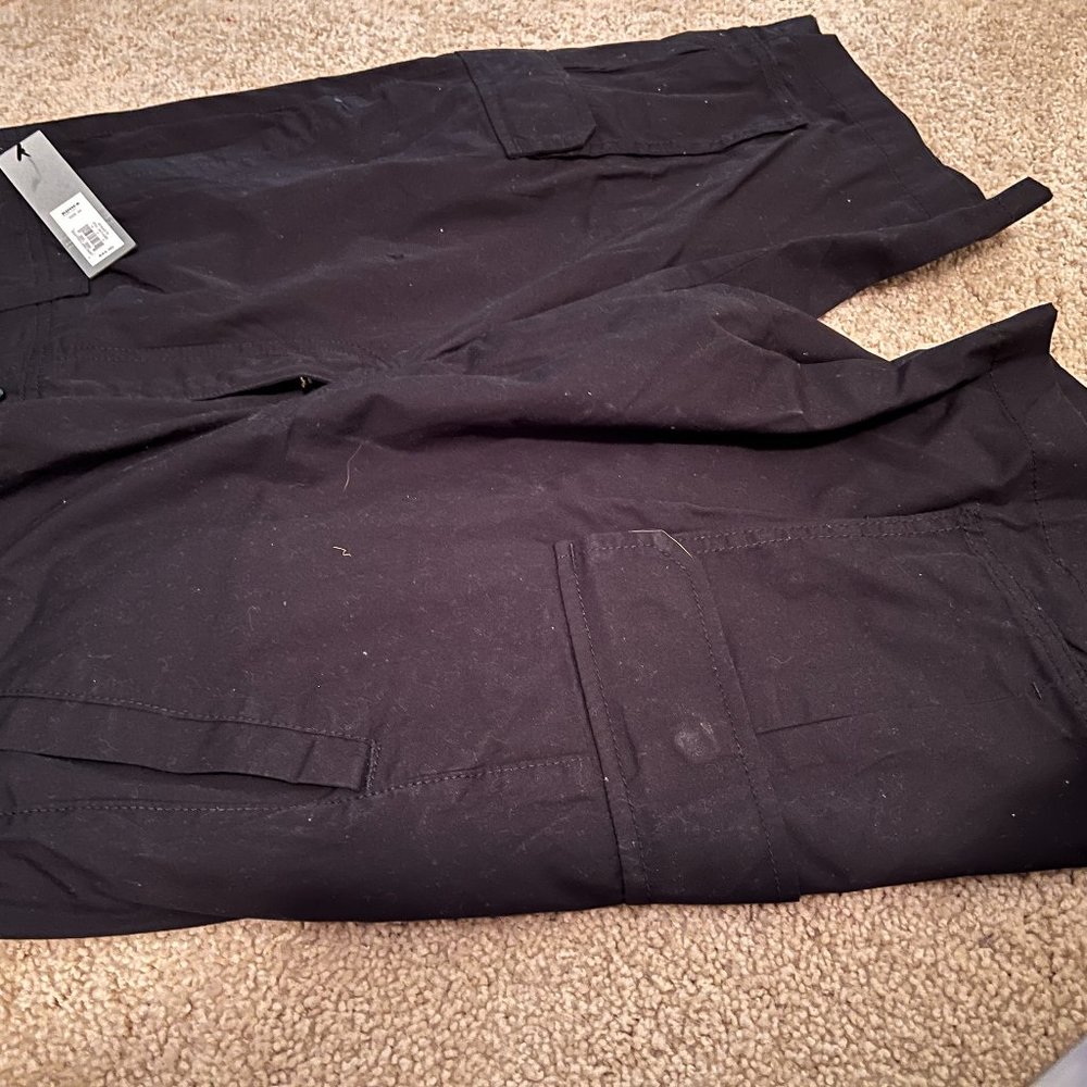 APT 9 black shorts 34 inch waist NWT